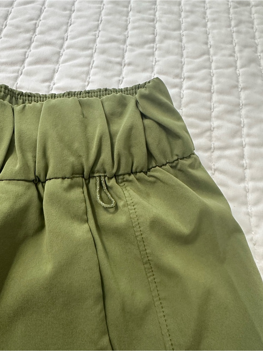 Patagonia Breathable Women’s Terrebonne Caper Green Drawstring Athletic Shorts M - Picture 10 of 12